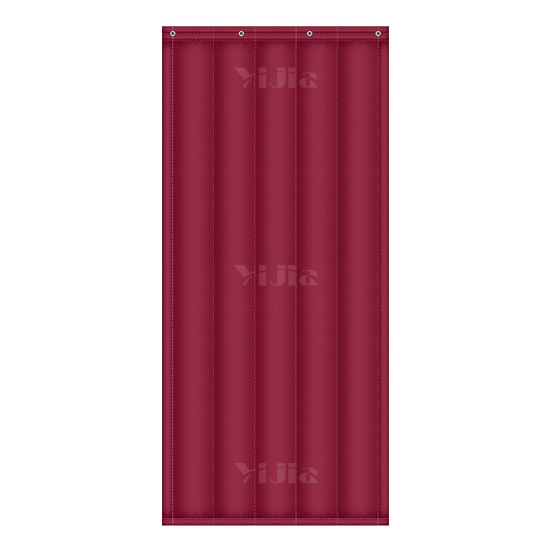 翌嘉YJ3111672 牛津布棉门帘保暖保温门帘防风防寒 红色