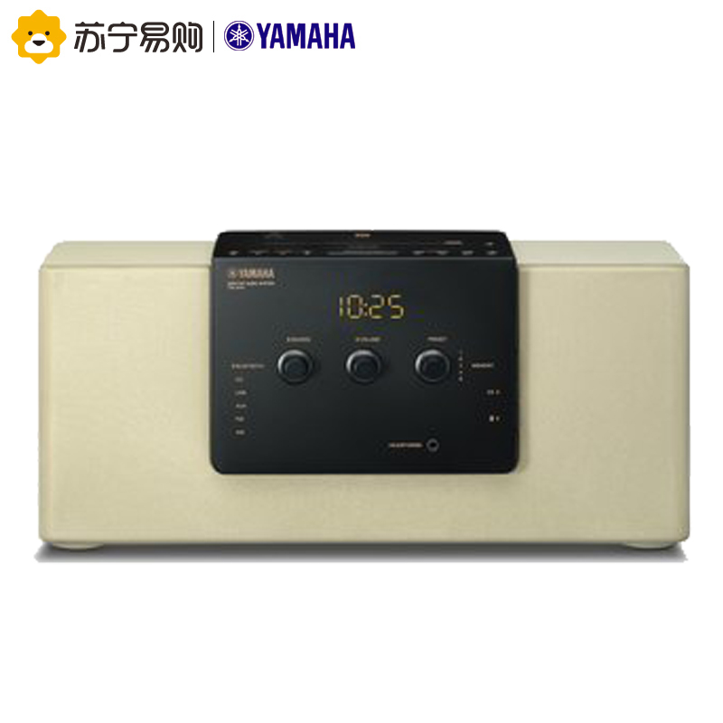 Yamaha/雅马哈一体桌面音响蓝牙智能音响CD音响TSX-B141 香槟金