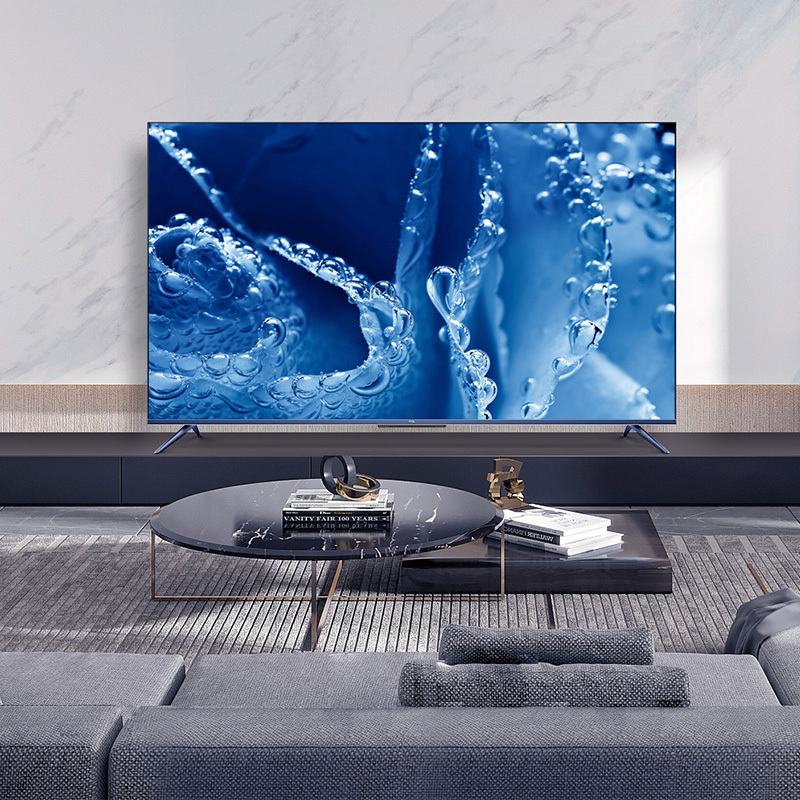 TCL 65英寸液晶平板电视机 4K超高清 原色高色域 超薄金属机身 全面屏 智慧屏 人工智能 教育电视 65N6