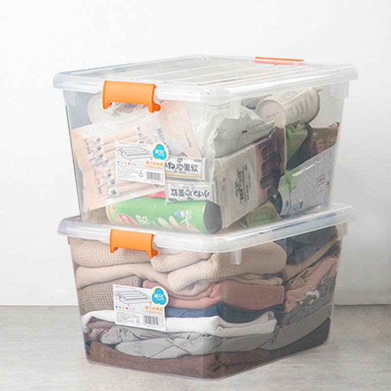 茶花(CHAHUA) 2824 收纳箱35L颜色随机(单位:个)高清大图