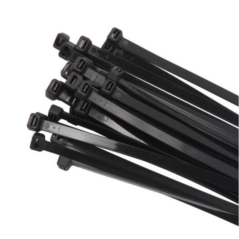 凯士士( KSS )黑色耐候尼龙自锁扎带CV-250W (4.8*250) 100根/包 1包