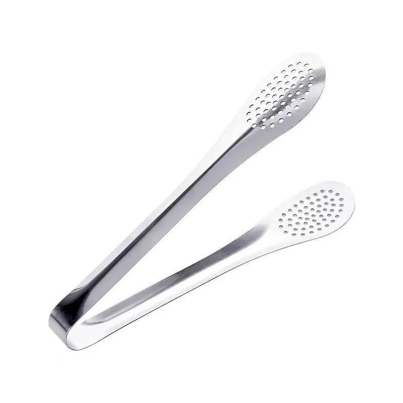 蔚岸 304不锈钢食品夹 卤菜夹 自助餐夹 面包夹 9寸/个