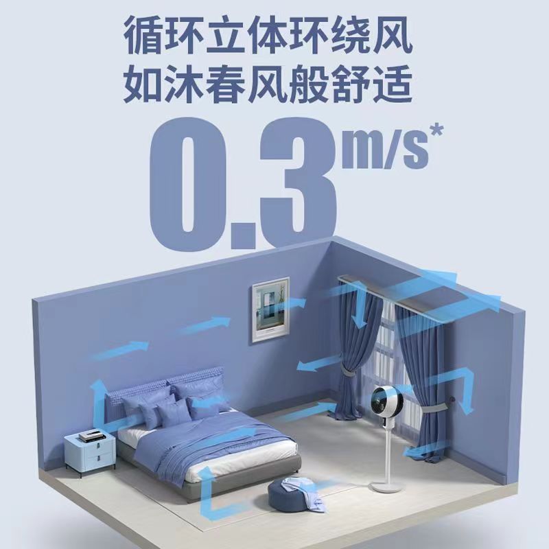 骆驼空气循环扇落地扇遥控款+左右摇头 礼品机