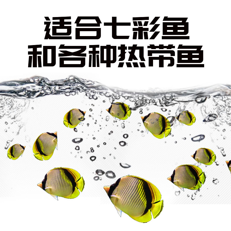七彩神仙鱼专用饲料灯科孔雀鱼粮缓沉热带小型颗粒鱼食高清大图
