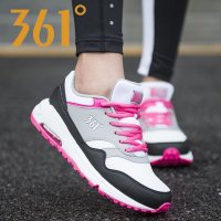 361女鞋气垫跑步鞋秋季新款361度女士官方正品透气运动鞋休闲跑鞋