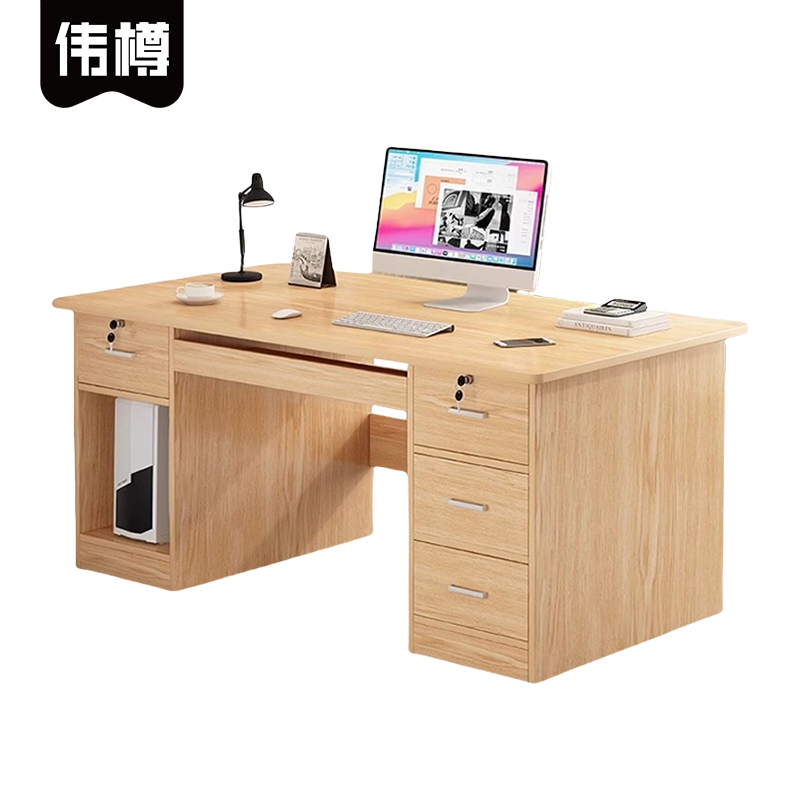 伟樽办公桌120*60*73cm张高清大图