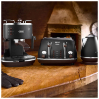 德龙(DeLonghi)ECOV311咖啡机 意式半自动泵压式咖啡机 黑色