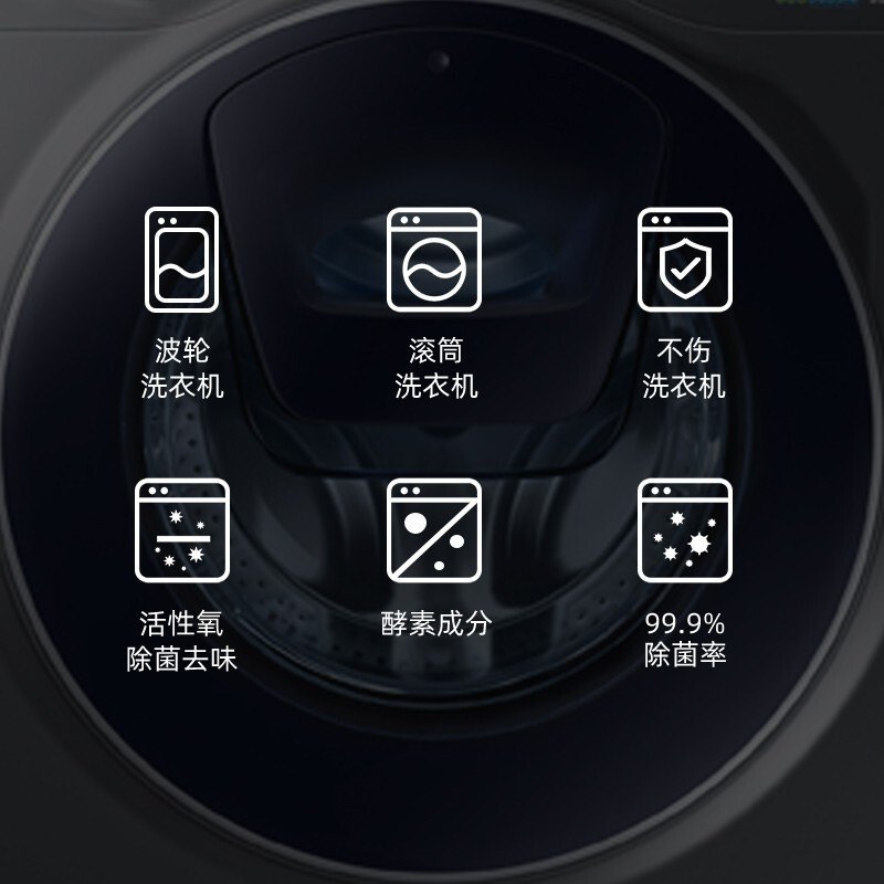 fertig菲尼西洗衣机槽清洗剂强力除垢除菌波轮滚筒专用清洁剂小白罐3瓶高清大图