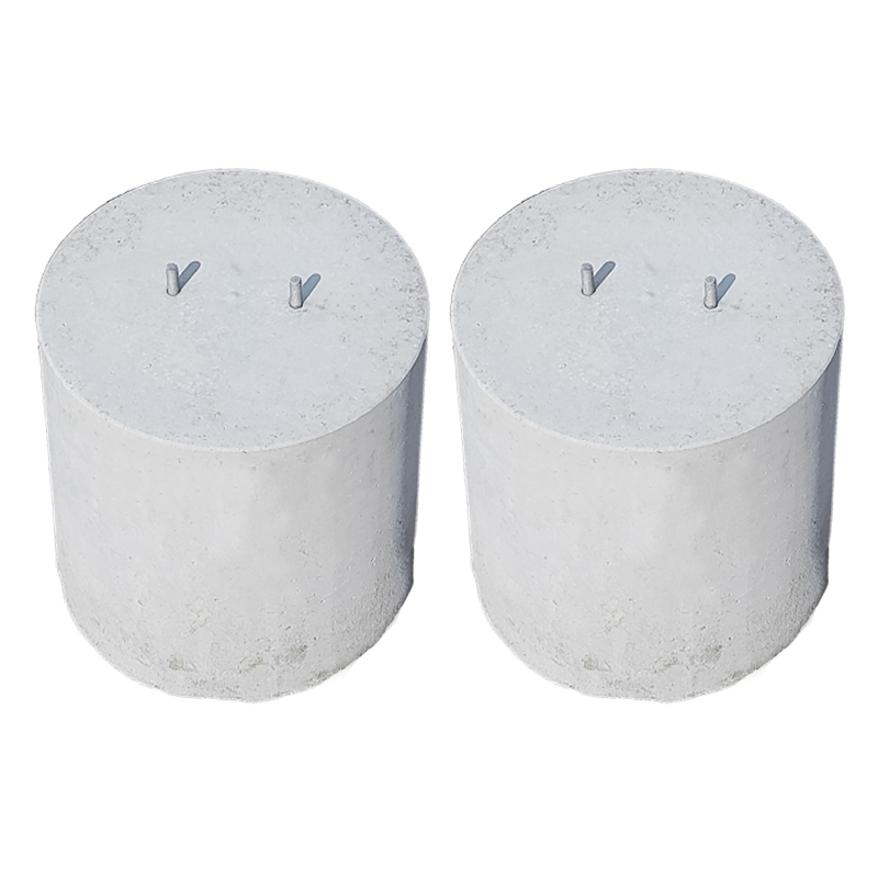 瑾如云海 水泥柱 水泥底座 圆形水泥墩 50*30cm 个高清大图