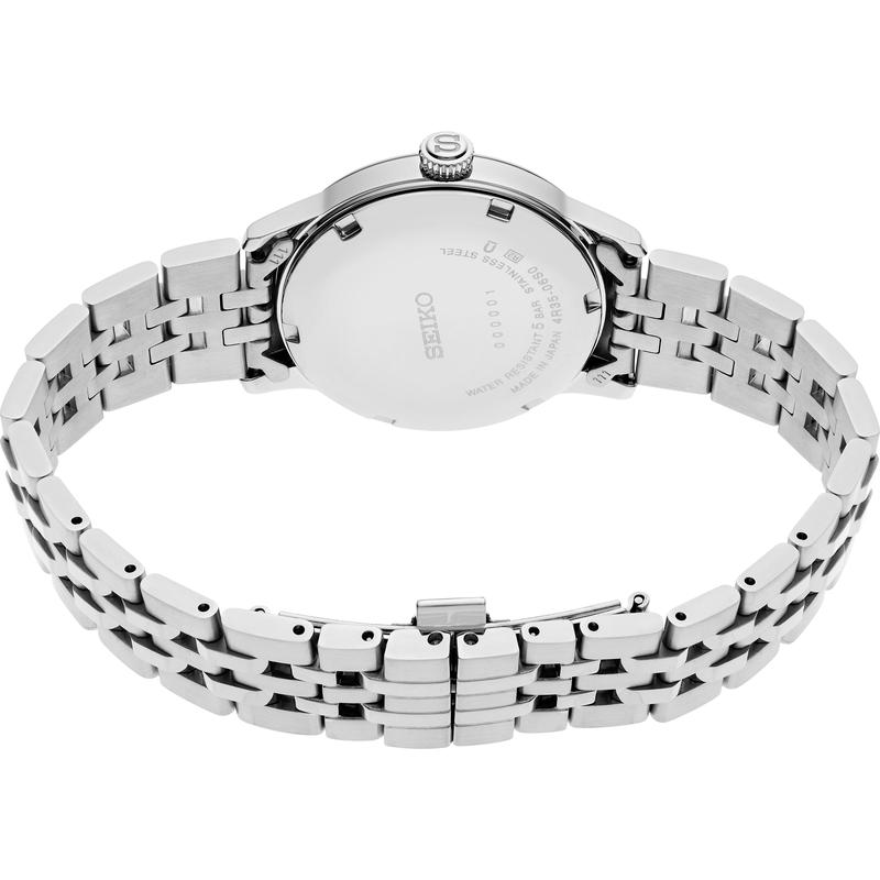 Seiko日韩表机械自动轻奢设计精工男表女表防水高清大图