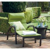 户外躺床藤椅躺椅阳台休闲庭院别墅游泳池躺床折叠藤编沙滩椅_21_366 躺床一张+坐垫一个+茶几一个