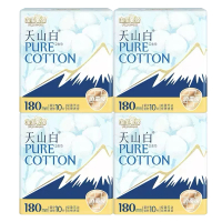 淘淘氧棉迷你型卫生巾180mm纯棉无香日用4包40片姨妈巾官方店 160片