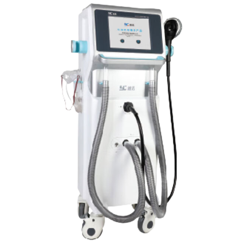 雅思(Y) 叩击及气振排痰一体机 推车式 YST02CQ-W高清大图