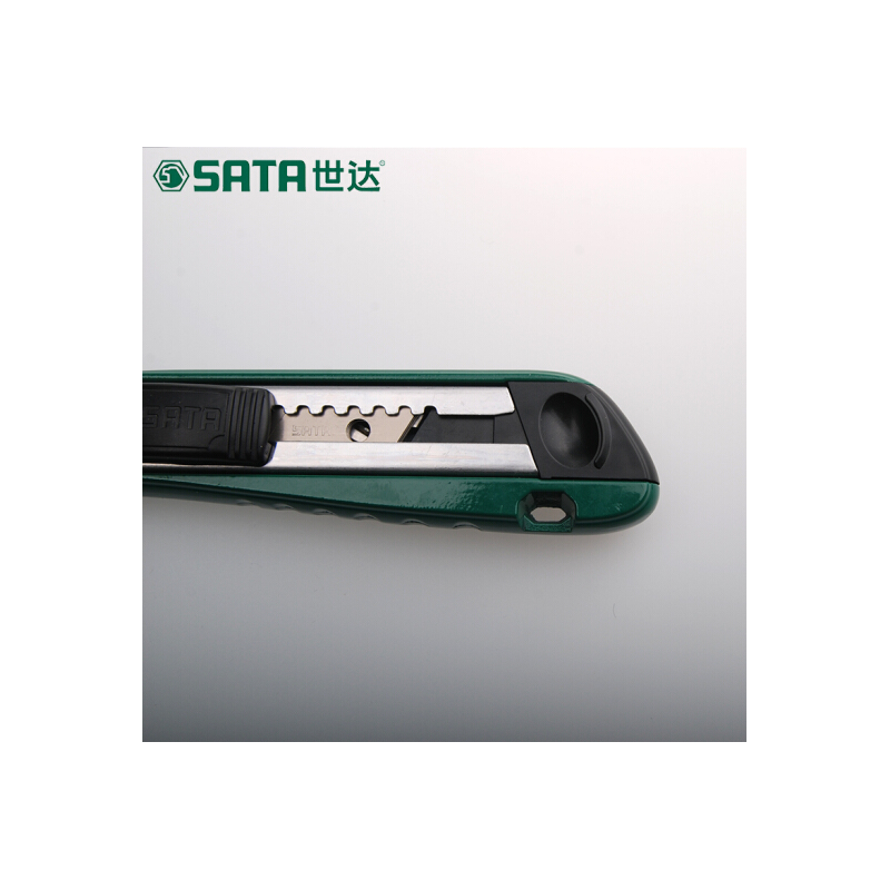 世达(SATA) 工业级金属美工刀 8节 18x100MM 93430 货期5-10天高清大图
