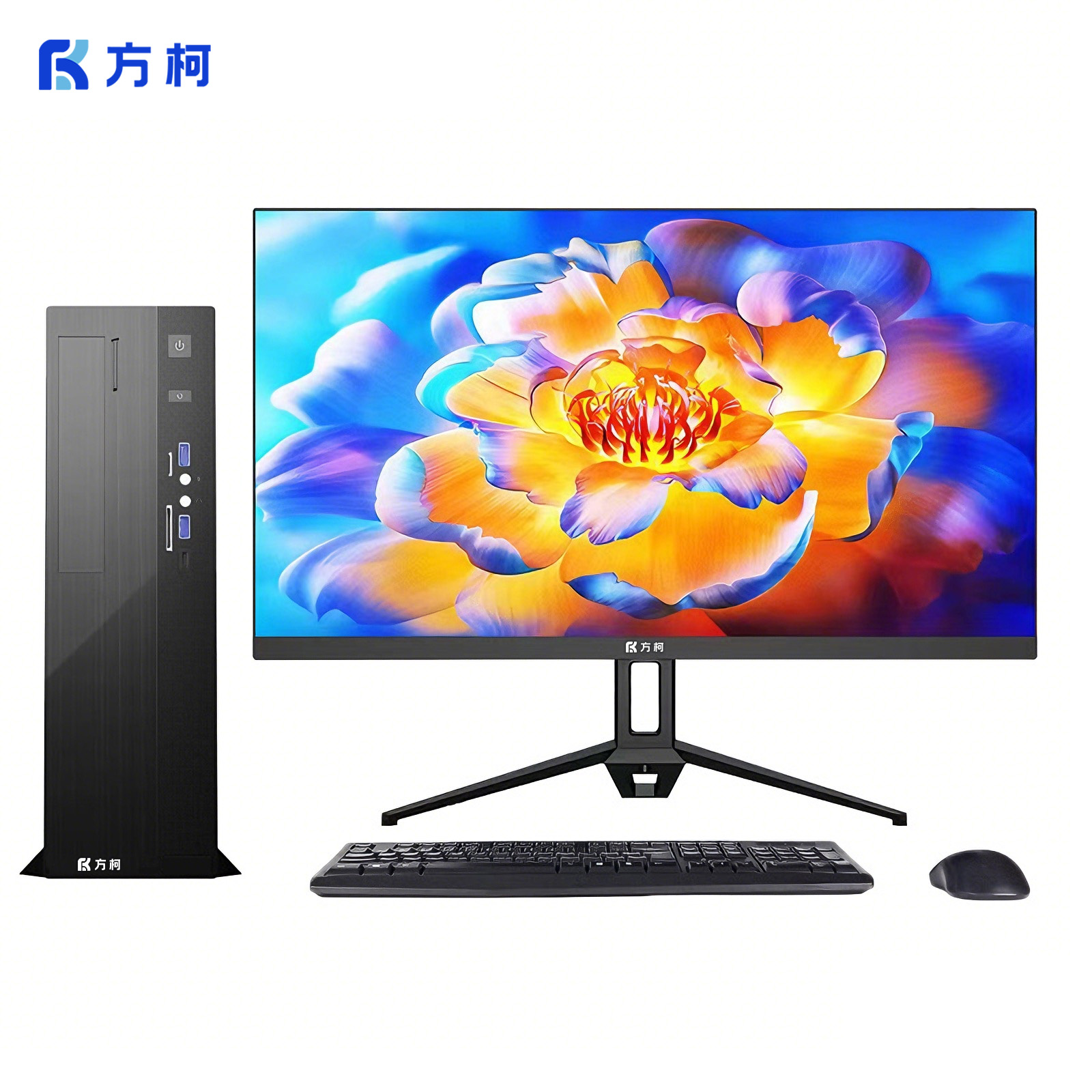 方柯电脑台式机商用办公信创FKX13Z06/兆芯6780A/16G/512G固态/27显示器高清大图