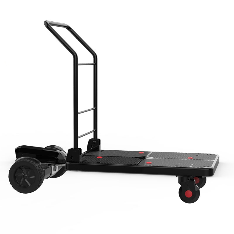 小动体感电动手推车阿斯卡利买菜快递载货平板车仓库推车小型搬运车