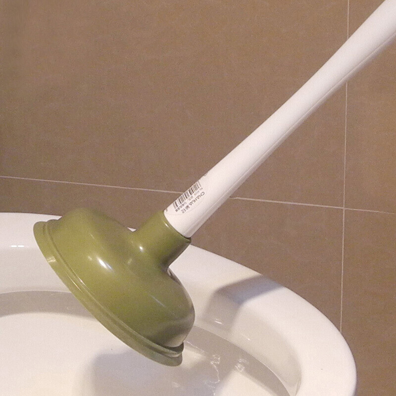 茶花 强力马桶疏通器(5只装) 大吸力通马桶神器皮搋子 通下水道地漏水槽浴室水拔子揣子 4320高清大图