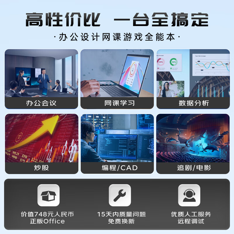 戴尔(DELL)笔记本电脑灵越3530 15.6英寸高性能全面屏轻薄本 定制(13代酷睿i5-1334U 16G 2TB 锐炬显卡 120Hz防眩光高刷屏)银
