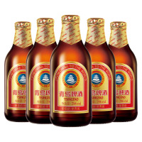 青岛啤酒(TSINGTAO)小棕金 11度 296ml*24瓶(ZB1)