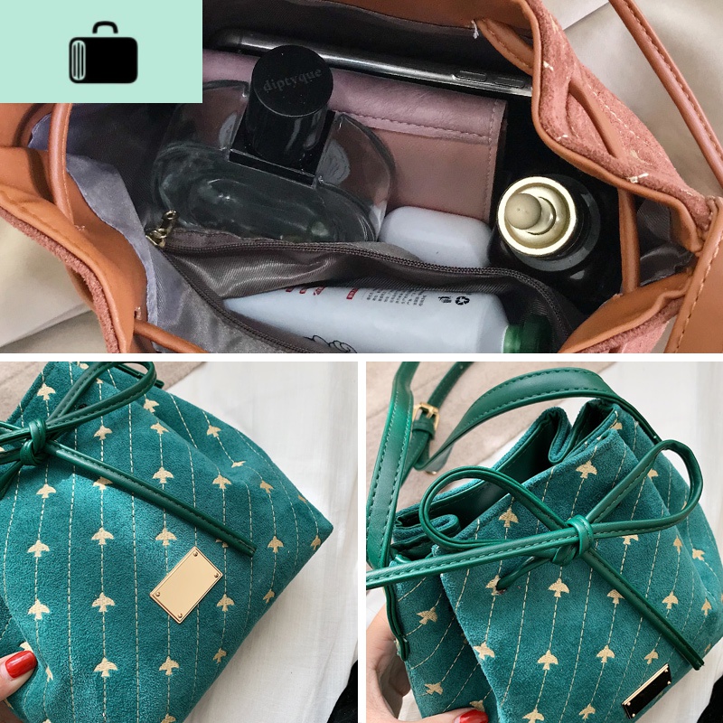 水桶包包2020新款潮夏天斜挎小包洋气复古质感流行百搭女包NEWLAKE高清大图