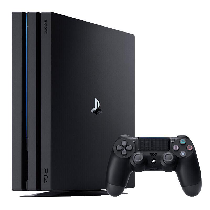 SONY 索尼 PS4 Pro1TB 掌机 家用游戏机 单主机 体感游戏机 支持4K/VR设备 黑色 日版