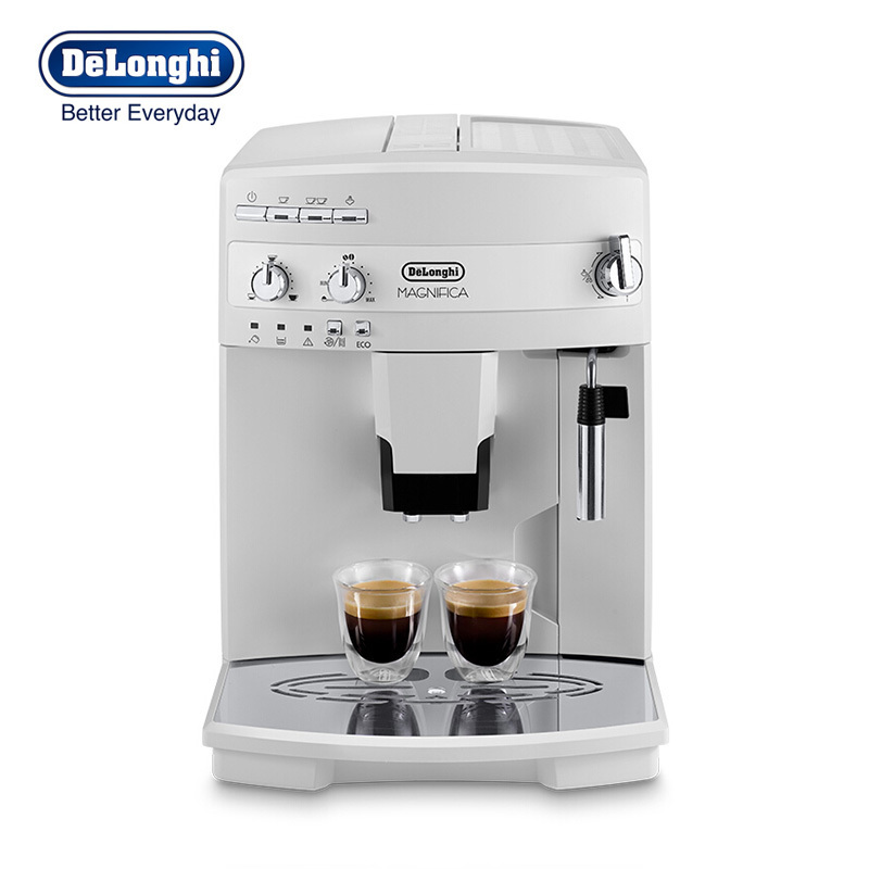 德龙(DeLonghi)家用全自动咖啡机进口意式办公室现磨ESAM03.110.W