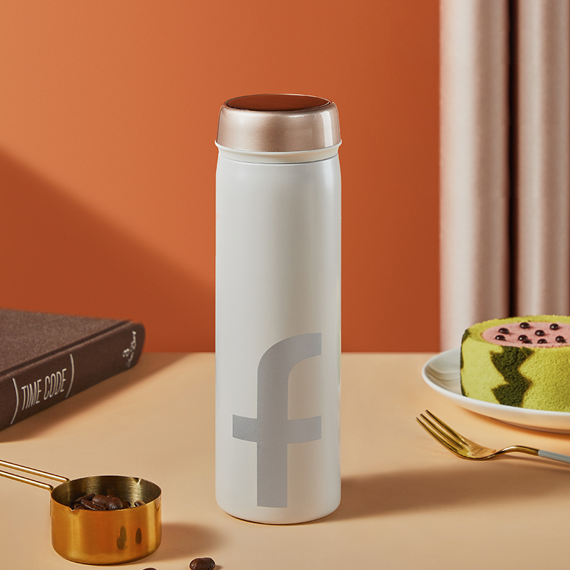 炊大皇水杯时尚简约不锈钢保温杯便携大容量茶水分离泡茶杯