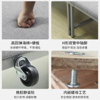 瑞仕达折叠床板式单人家用陪护午休床办公室午睡床简易硬板木板床
