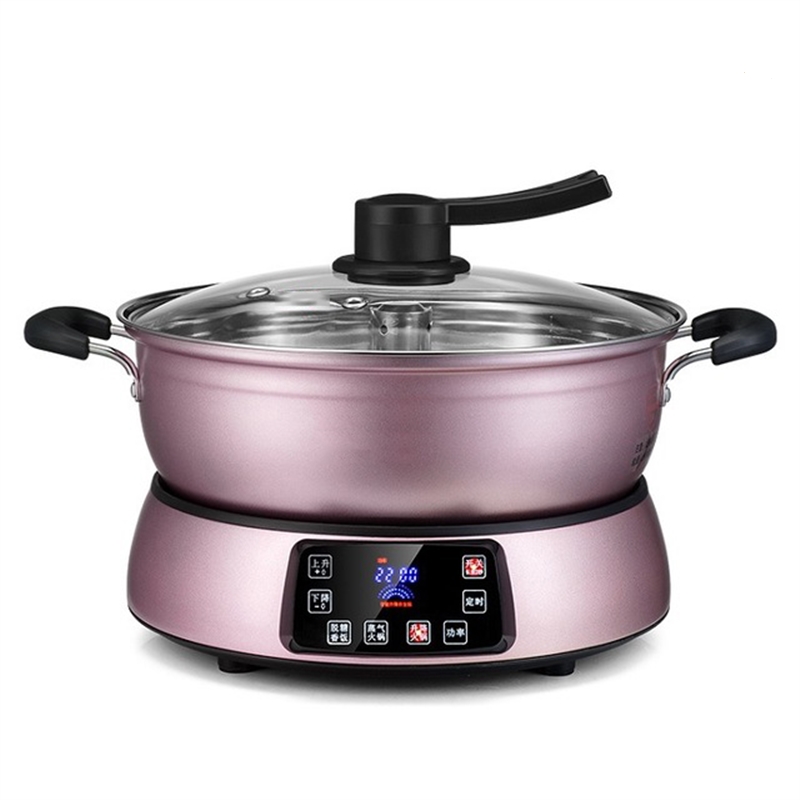 智能自动升降电火锅妖怪火锅家用大容量多功能电热锅电煮锅插电分体式
