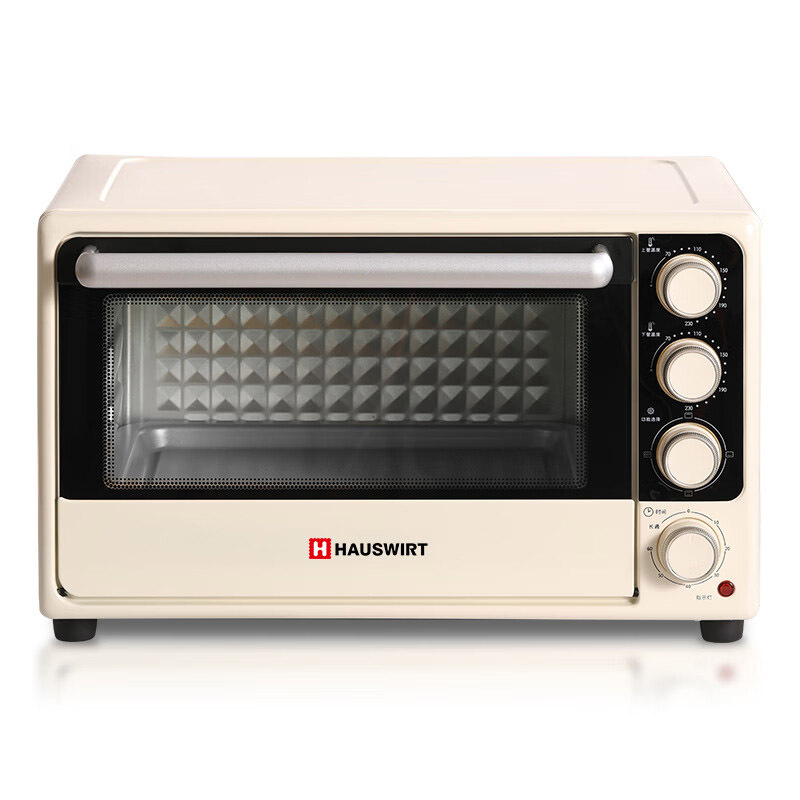 海氏家用小型多功能电烤箱 i3SE专业烘焙烤炉 32L无内置照明灯-米白色