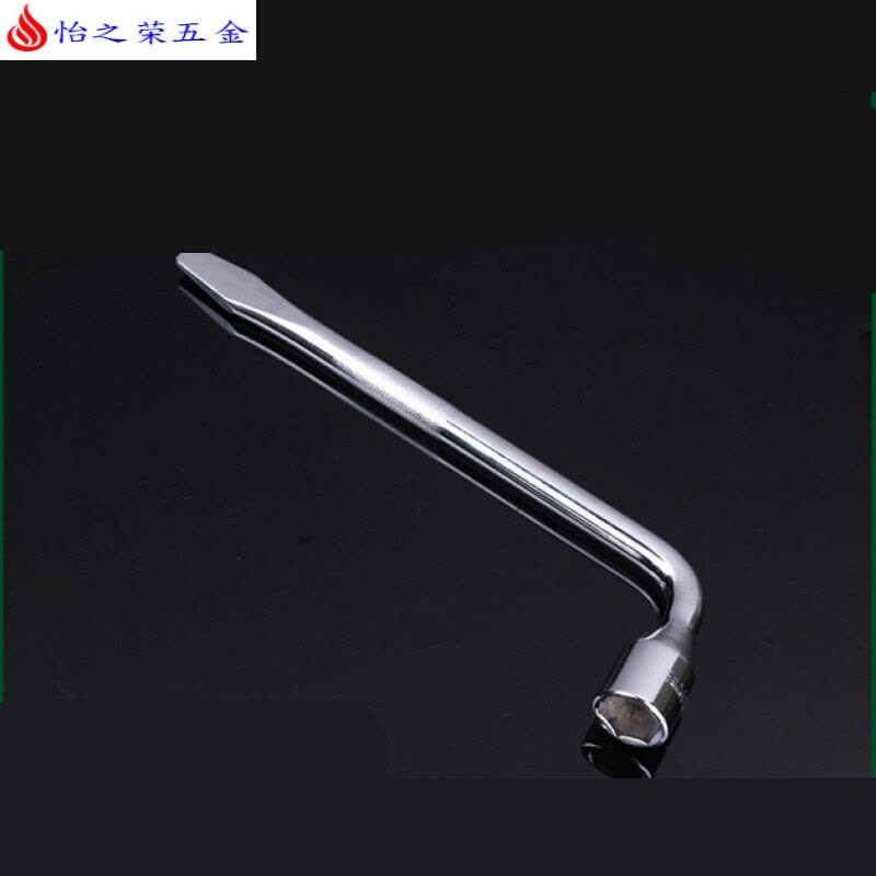 汽车轮胎套筒扳手换胎工具L型轮胎扳手省力车载17/19/21/22/24mm 19mm7字轮胎扳手图片
