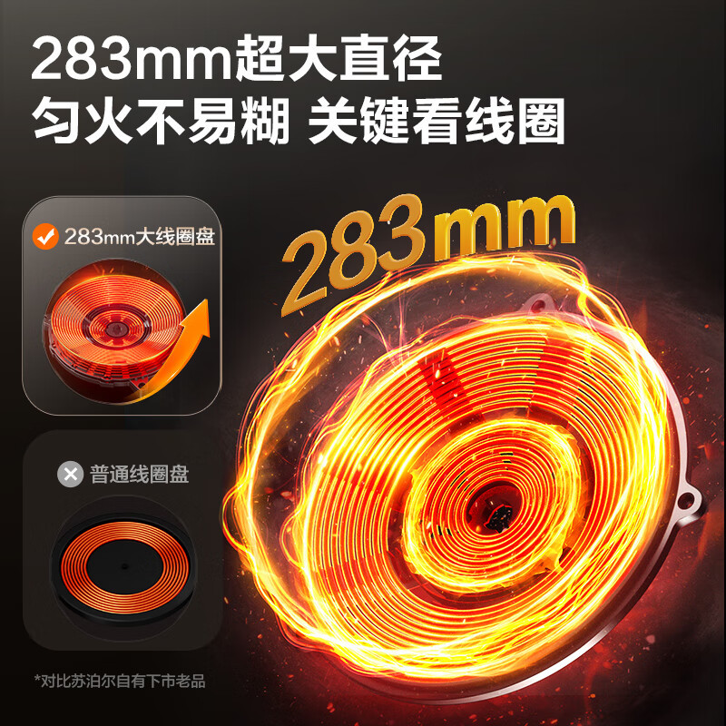 苏泊尔(SUPOR)大功率电磁炉凹面商用多功能家用猛火3500W爆炒火锅炉电陶炉炒菜烧水C35-IA801D高清大图