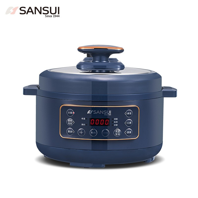 山水(SANSUI)LB-01H电压力锅(SY-35D29) 智能3L压力锅 宝石蓝(单位:台)