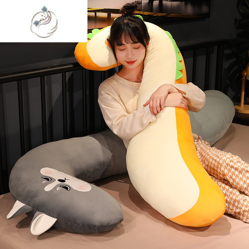 舒适主义可爱长条抱枕卧室男生款女生夹腿睡觉器床上枕头靠垫靠枕可