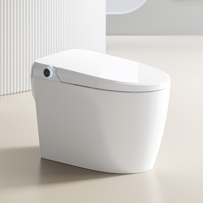 希箭q201轻智能无水压智能马桶翻圈翻盖泡沫盾坐便器