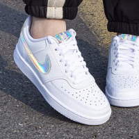耐克(Nike)女鞋 COURT 镭射勾运动鞋耐磨休闲鞋复刻低帮板鞋 CW5596-100 36.5/230/6