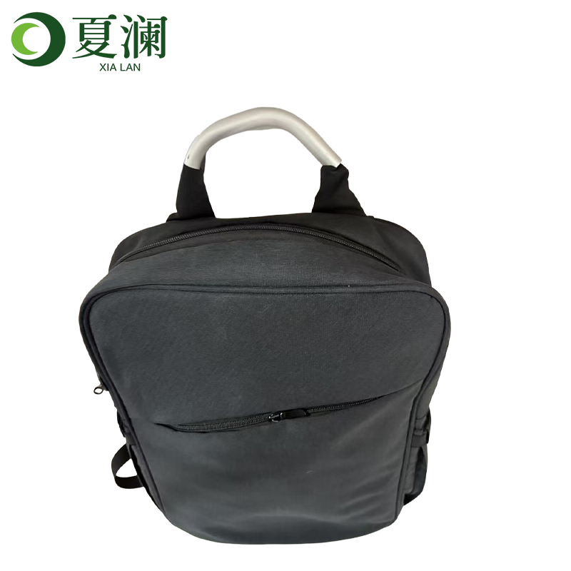 夏澜XIALAN男士双肩包15.1-16英寸防泼水青春牛津纺双层拉链暗袋百搭休闲背负缓冲棉高清大图