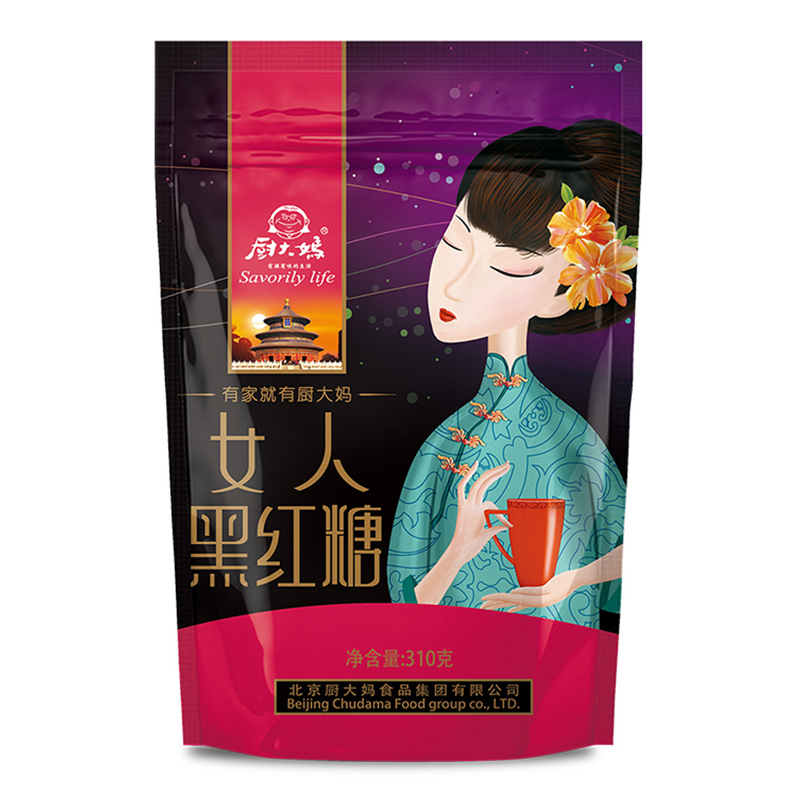 厨大妈女人黑红糖310g