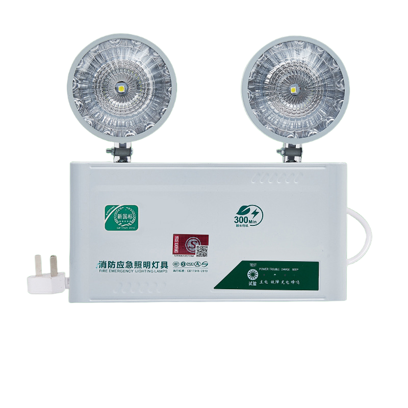 洛安斯 LED双头应急灯 应急5小时 QZ-ZFZD-E2W-02D 个