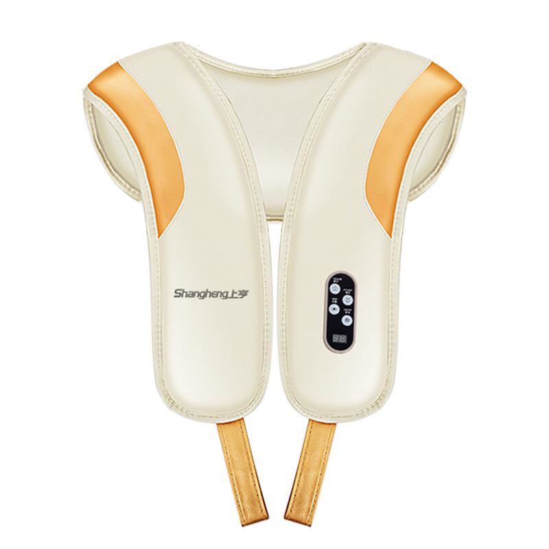 上亨 SHZH-014 四捶按摩披肩 过热保护多部位按摩颈椎披肩 旗舰款 金色高清大图