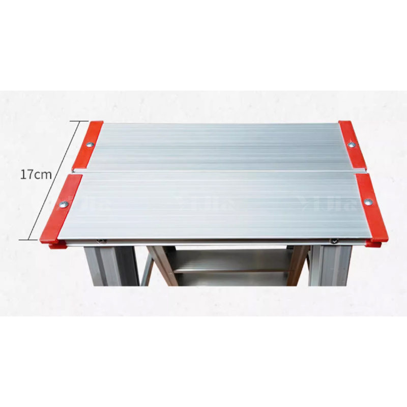 翌嘉 YJ4121144家用折叠伸缩梯室内多功能双面人字梯高清大图