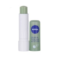 妮维雅(NIVEA)自然舒润护唇膏柠檬橄榄4.8g 润唇 自然滋养,深润修护