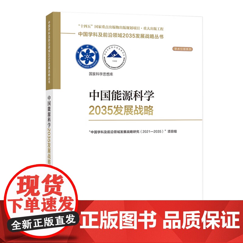 中国能源科学2035发展战略 中国学科及前沿领域发展战略研究项目组 科学出版社高清大图