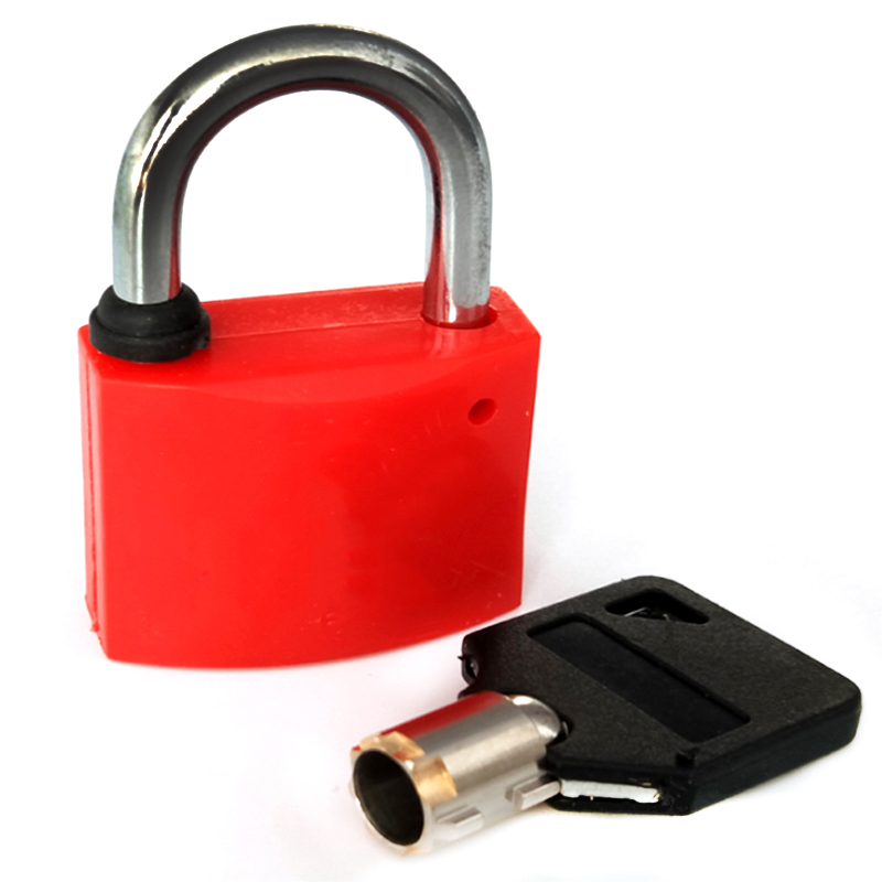 中电鼎润 ZD-20L 20mm*20mm 单通开塑钢挂锁 (计价单位:个)绿色高清大图