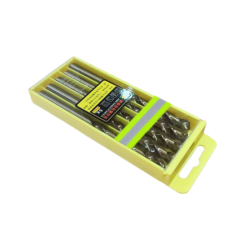 波斯(BOSI) 荧光系列直柄含钴麻花钻 8.0mm/5支 盒高清大图