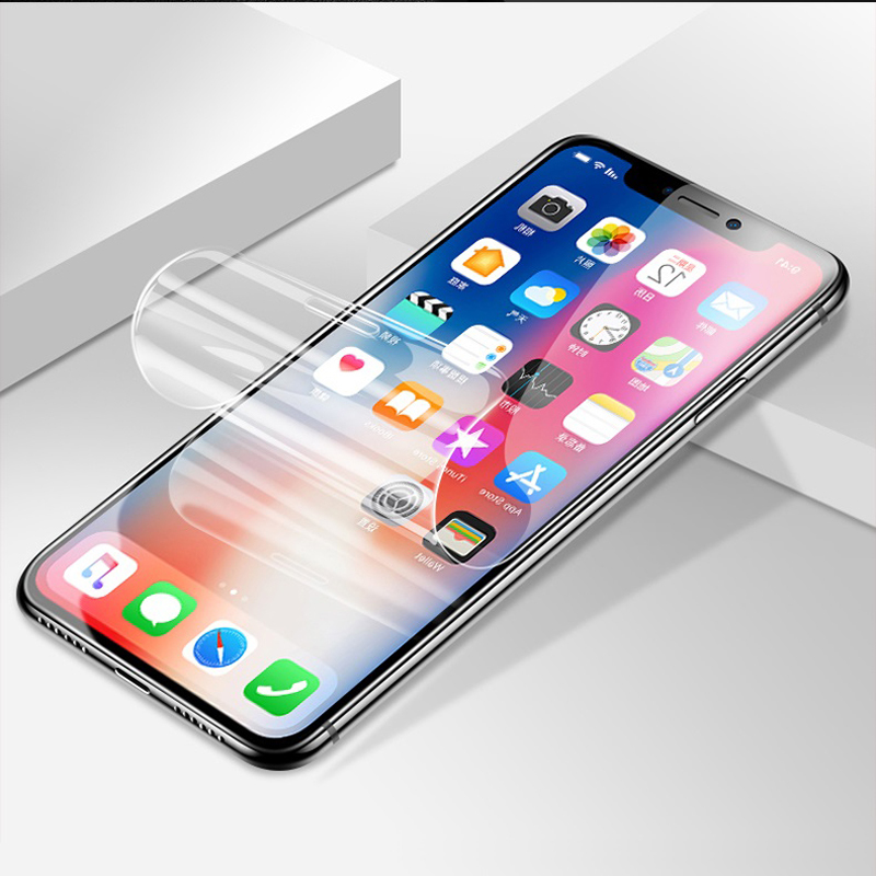 iphonexsmax手机膜苹果xsmax水凝膜贴膜防爆膜防刮自修复膜全覆盖高清