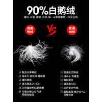 雅鹿反季羽绒服男潮中长款2020年新款加厚狐狸中年冬季派克服男士