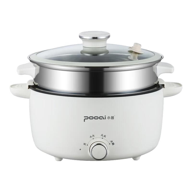 小普多功能电微压锅XY361(高配-带蒸笼)