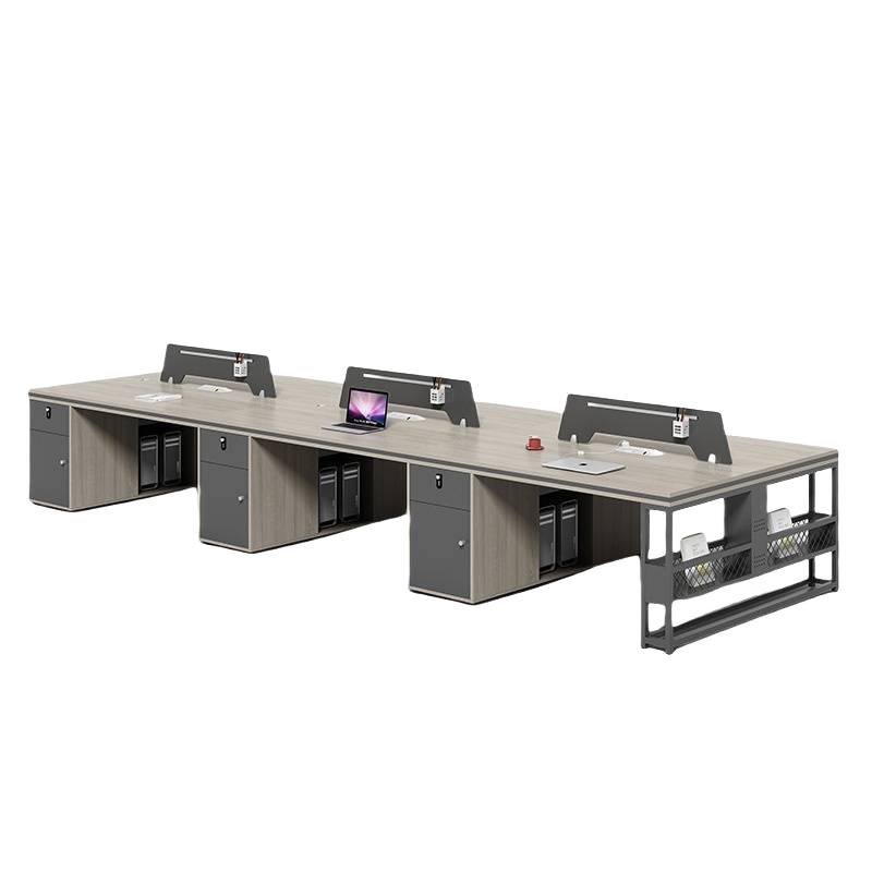 怡卓欧 办公桌 六人位 个高清大图