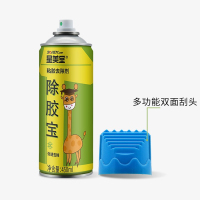 蓝星星美堂 除胶宝粘胶去除剂不干胶清除剂汽车用品玻璃去污剂 除胶宝450ml